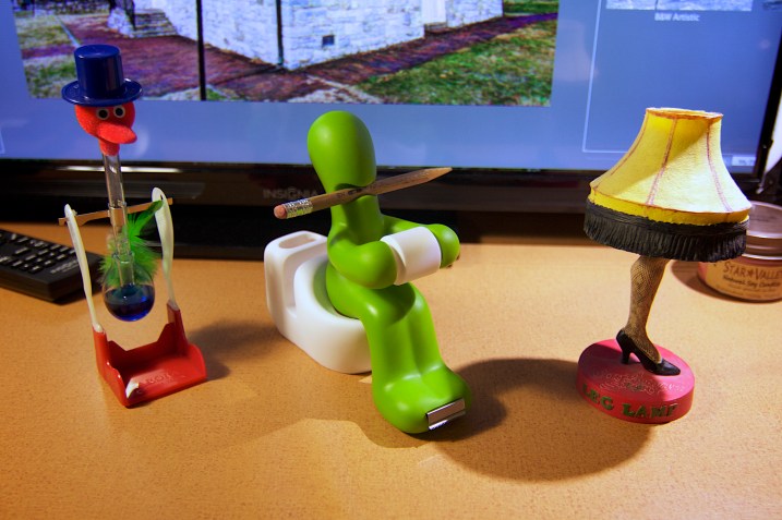 What's on your desk?