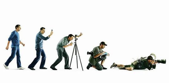 The evolution of a photographer.