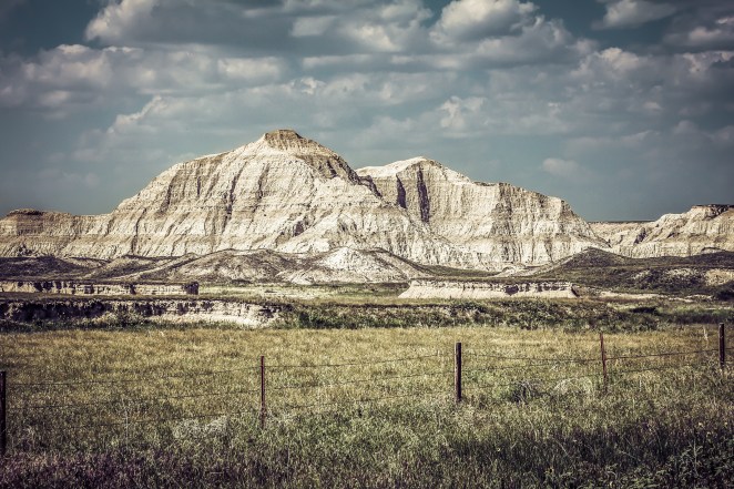 The seriously whacky other-worldly landscape of the Badlands in South Dakota. Order a print of this image.
