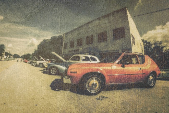 This scene just felt retro when I saw it.  