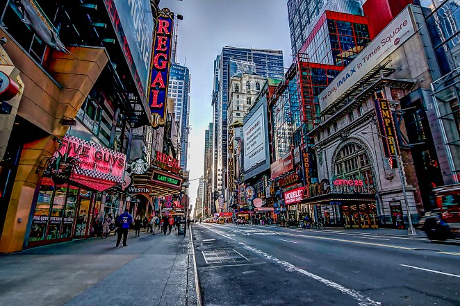 On a brisk morning walk in New York City.  I think this was the morning that I was on my way to the Apple Store at Grand Central.