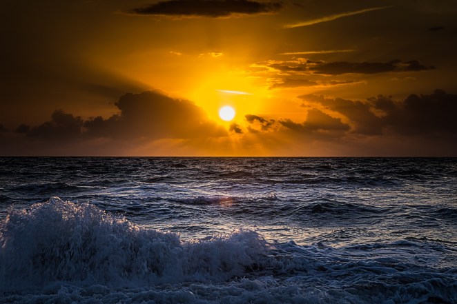 A few short hours and I caught up with the sun on the other side of yesterday.