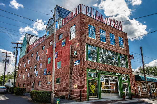 The new Shenandoah Discovery Museum in Old Town Winchester.