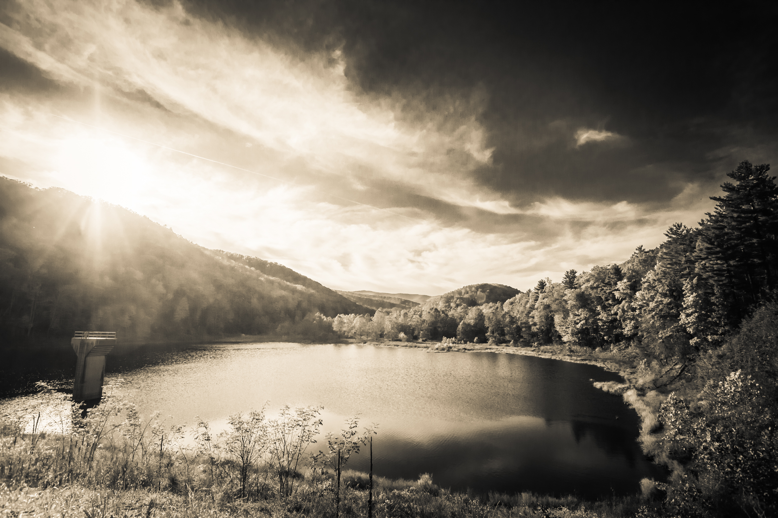 On the way up to a iconic landmark in the Harrisonburg area - Reddish Knob.