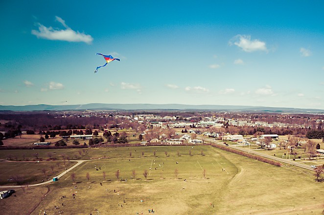 The aerial camera is definitely a people magnet.